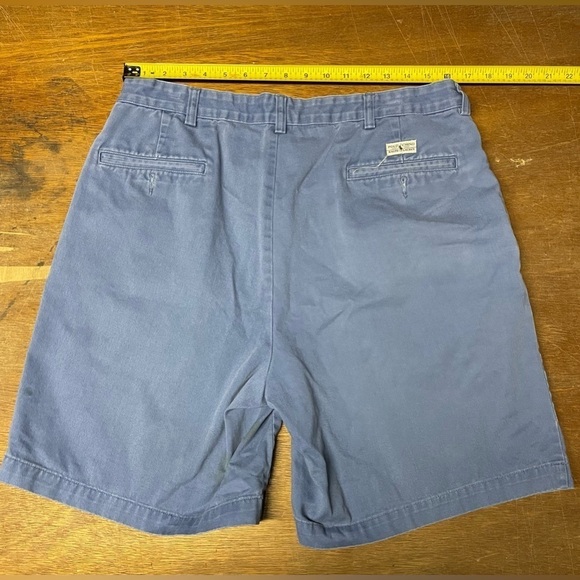 Ralph Lauren Chino Shorts - Men’s Size 36 Regular - Blue - Small Stain On Back - Picture 5 of 5